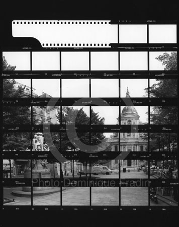 Place de la Sorbonne. Paris, 1989.