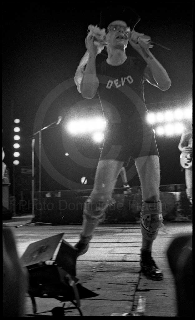 DEVO (Mark Mothersbaugh). Rome, 1980.