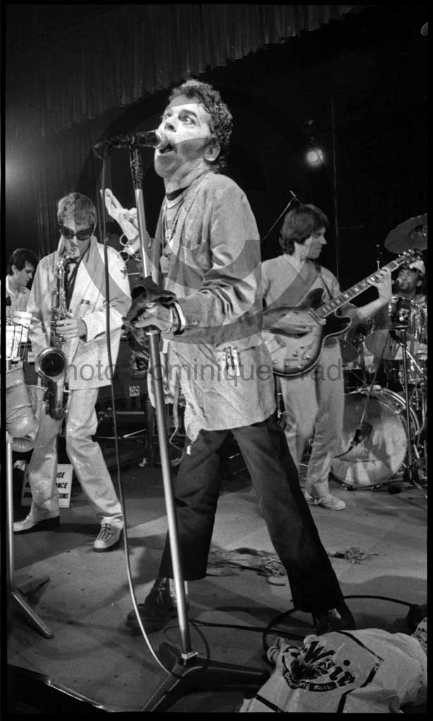 Ian Dury and the Blockheads. Rome, 1978.