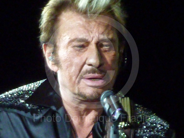 Johnny Hallyday. Paris, 16 juin 2012.