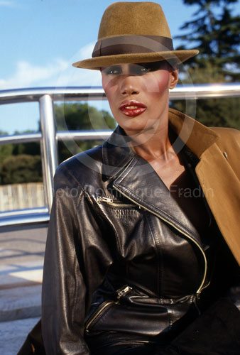 Grace Jones, Rome, 1983.