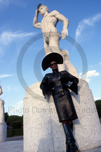 Grace Jones, Rome, 1983.