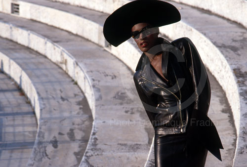 Grace Jones, Rome, 1983.