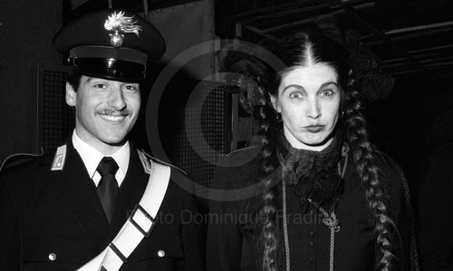 Lene Lovich. Rome, 1980.