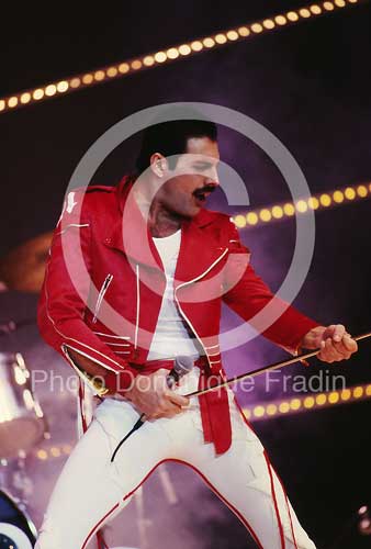 Queen, Freddy Mercury. San Remo, 1982.