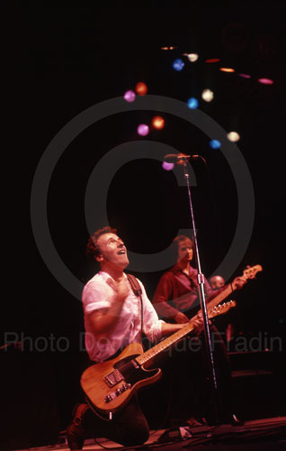 Bruce Springsteen, Lyon, 1983.