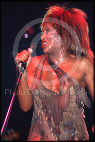 Tina Turner. Rome, 1981.