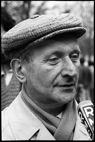 Henri Krasucki. Paris, 1986.